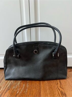 Bottega Veneta Black Leather Bag